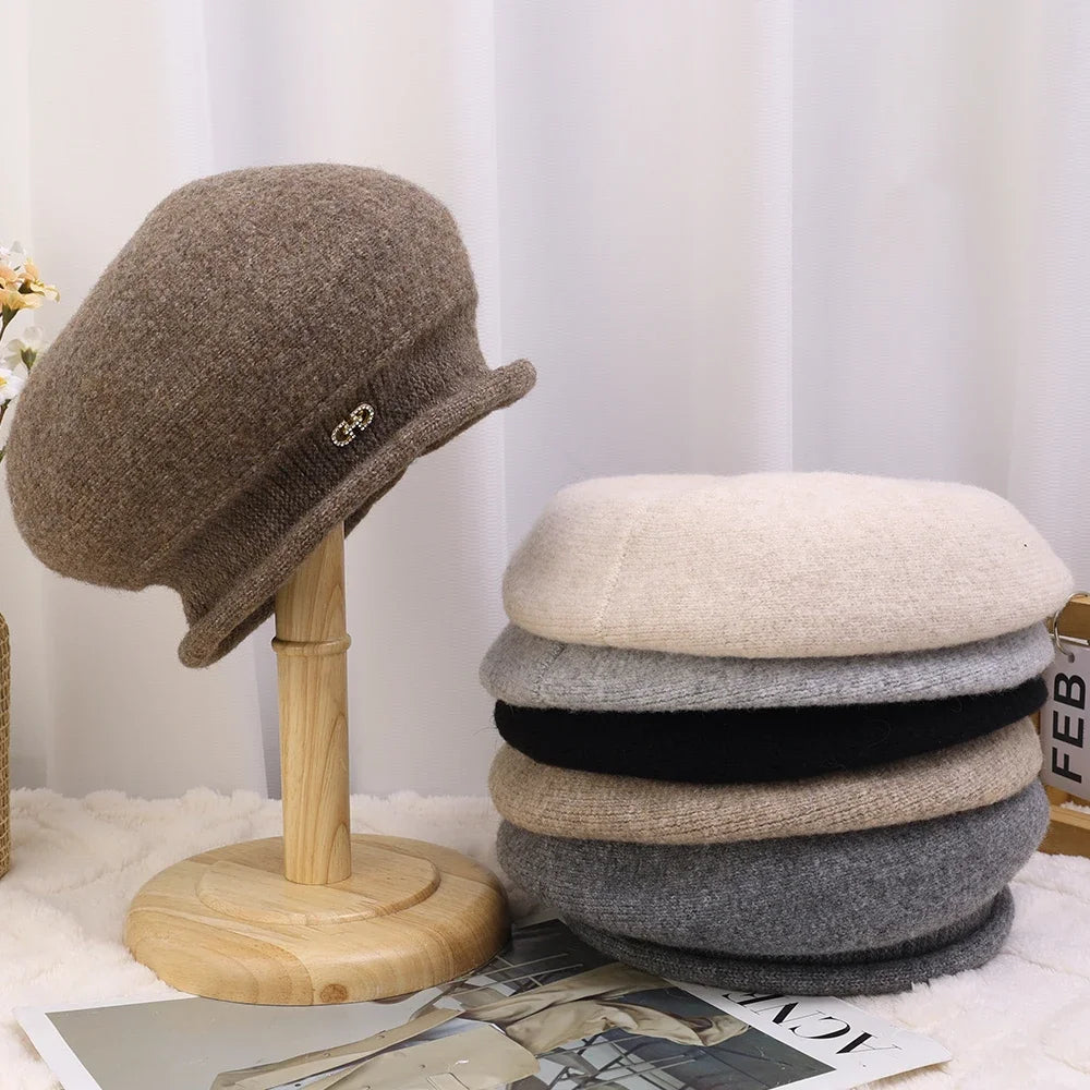 Béret en Laine Élégant - Chic et Cosy